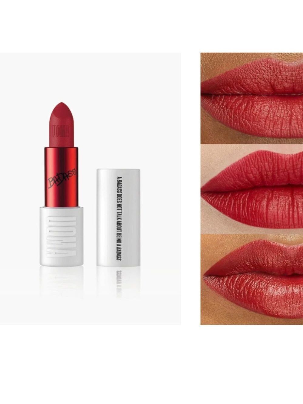 Uoma Beauty BADA$$ ICON Matte Lipstick Diana NIB